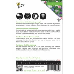 Voorkant -Cramer Verkoop korenbloem mix centaurea cyanus 1646840325 320 600