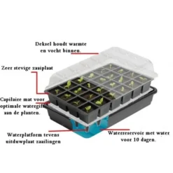 Kweekset Met Autobewatering - 24 Cellen 5 Kweekset Met Autobewatering - 24 Cellen -Cramer Verkoop kweekset 24 cellen autobewatering 1490204350 1 600