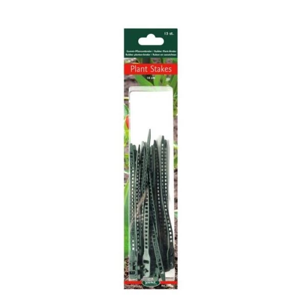 Plantenbinder - Rubber 18 Cm Groen - Set Van 15 Stuks 2 Plantenbinder - Rubber 18 Cm Groen - Set Van 15 Stuks - Afbeelding 2