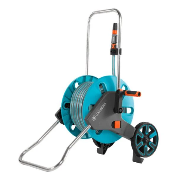 Gardena Slangenwagen CleverRoll Clip + 25 M Classic Tuinslang 1 Gardena Slangenwagen CleverRoll Clip + 25 M Classic Tuinslang