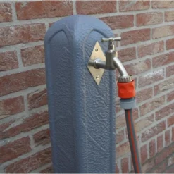 Waterzuil Met Kraan En Aansluiting - Grijs -Cramer Verkoop tuinpaal met waterkraan 1498043411 1 600